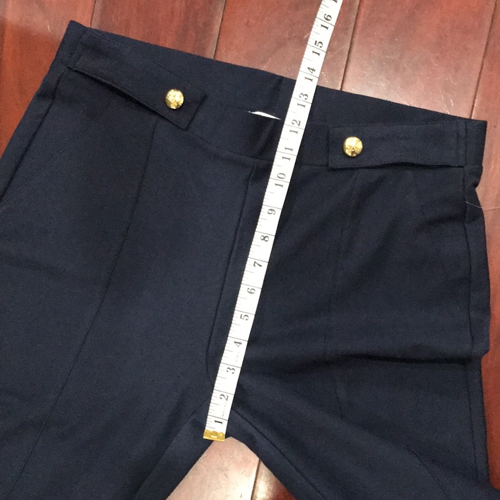 MICHAEL Michael Kors Women Pants Size L Midnight Blue - Picture 12 of 12